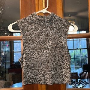 Knit crop top by Silence + noise (size M)